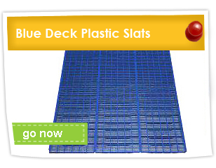Blue Deck Plastic Slats