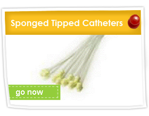Sponge Tipped Catheters